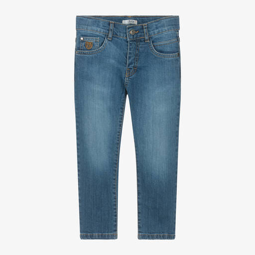 Dr. Kid-Boys Blue Slim Fit Denim Jeans | Childrensalon