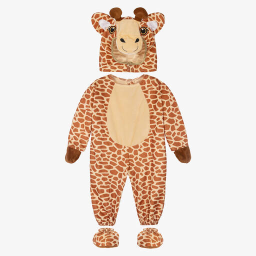 Dress Up by Design-Déguisement de girafe velours beige | Childrensalon
