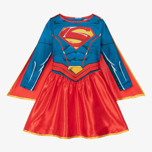 Dress Up by Design-Blue & Red Supergirl Costume | Childrensalon