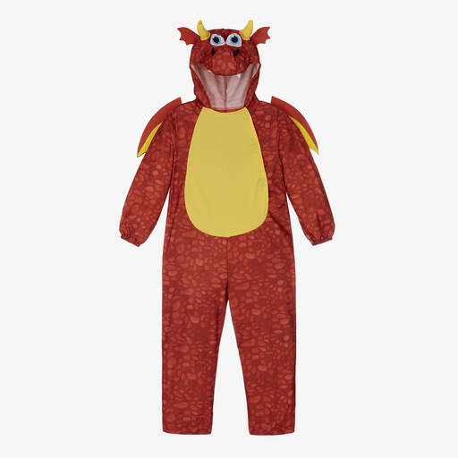 Dress Up by Design-Brick Red & Yellow Dragon Costume | Childrensalon