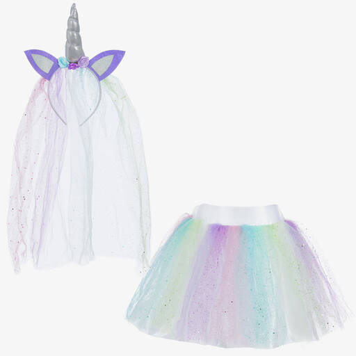 Dress Up by Design-Фиолетовый костюм «Единорог» для девочек | Childrensalon