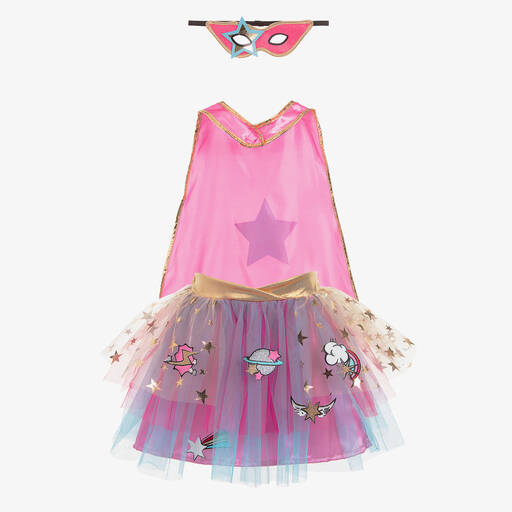 Dress Up by Design-Костюм Супер-герой с юбкой-пачкой для девочек | Childrensalon