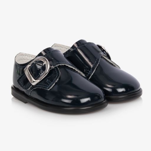 Early Days-Boys Navy Blue First Walkers | Childrensalon