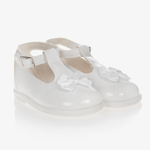 Early Days-Белые туфли для первых шагов  | Childrensalon