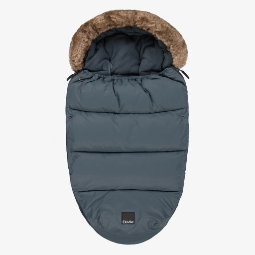 Elodie-Blue Padded Footmuff (95cm) | Childrensalon