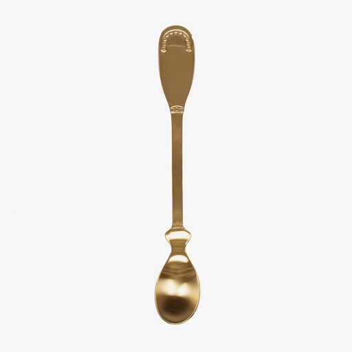 Elodie-Gold Metal Feeding Spoon | Childrensalon