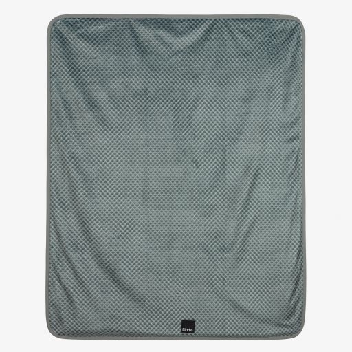 Elodie-Green Velour Blanket (100cm) | Childrensalon