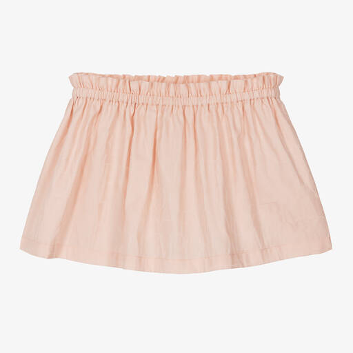 Emporio Armani-Розовая юбка из хлопкового жаккарда | Childrensalon