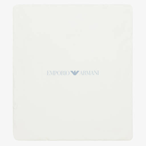 Emporio Armani-Кремовое утепленное одеяло (74см) | Childrensalon
