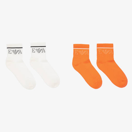 Emporio Armani-Teen Socken für Jungen (2er-Pack) | Childrensalon