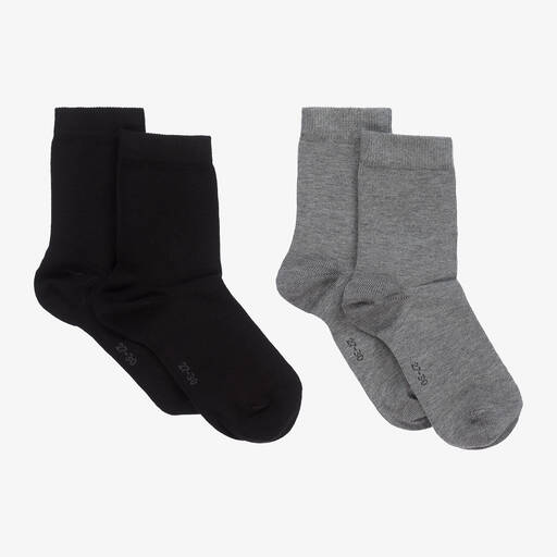Falke-Cotton Ankle Socks (2 Pack) | Childrensalon