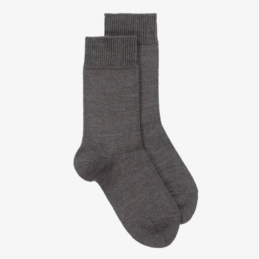 Falke-Серые шерстяные носки | Childrensalon