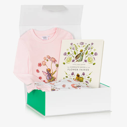 Flower Fairies™ by Childrensalon-Girls Pink Pyjamas & Book Hamper | Childrensalon