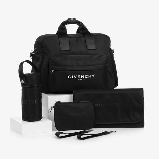Givenchy-حقيبة تغيير للأطفال لون أسود (40 سم) | Childrensalon