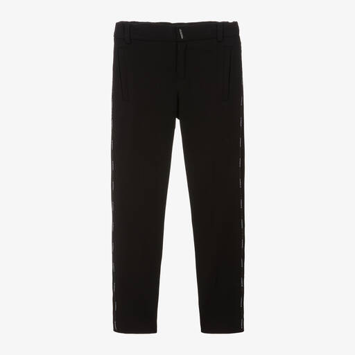 Givenchy-Черные трикотажные брюки для мальчиков | Childrensalon