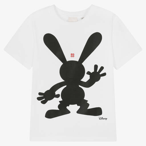 Givenchy-Weißes Teen Disney Baumwoll-T-Shirt | Childrensalon