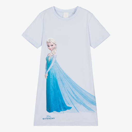 Givenchy-Teen Girls Blue Disney Cotton Dress | Childrensalon