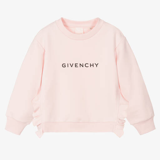 Givenchy-Teen Pink Logo Sweatshirt | Childrensalon