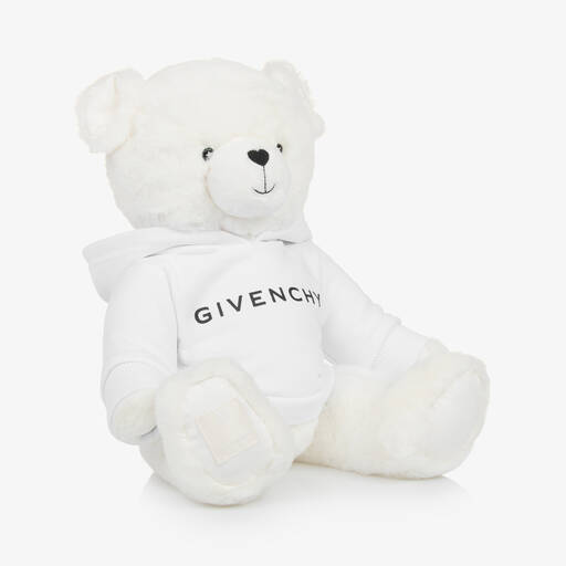 Givenchy-White Teddy Bear Soft Toy (41cm) | Childrensalon