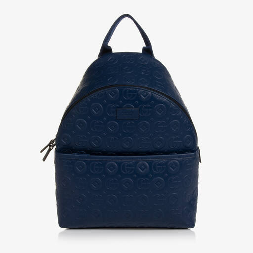 Gucci-Blue Double G Backpack (32cm) | Childrensalon