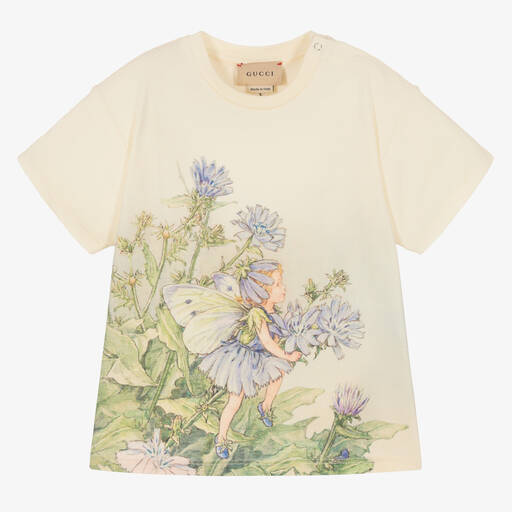 Gucci-Girls Flower Fairy T-Shirt | Childrensalon