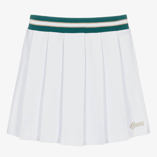 Guess-Teen Girls White Milano Jersey Skirt | Childrensalon
