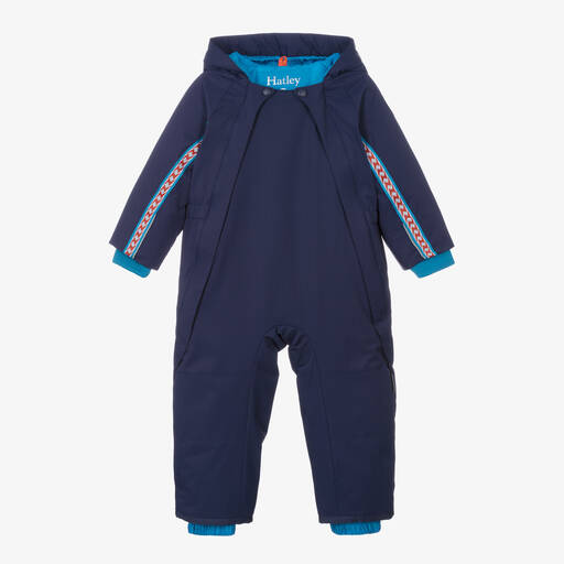 Hatley-Blauer Schneeanzug für Jungen | Childrensalon