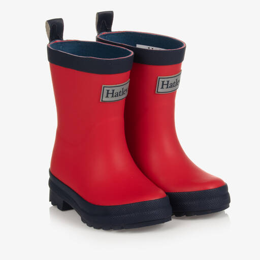 Hatley-Red & Blue Rain Boots | Childrensalon