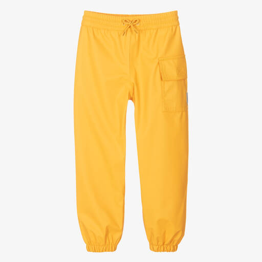 Hatley-Yellow Waterproof Trousers | Childrensalon