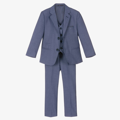 House of Cavani-Hellblauer Jay Anzug für Jungen | Childrensalon