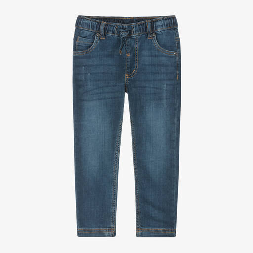 iDO Baby-Boys Blue Straight Fit Denim Jeans | Childrensalon