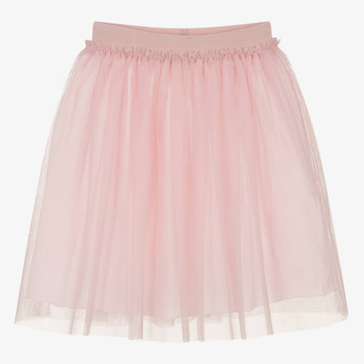 Il Gufo-Girls Pink Tulle Tutu Skirt | Childrensalon