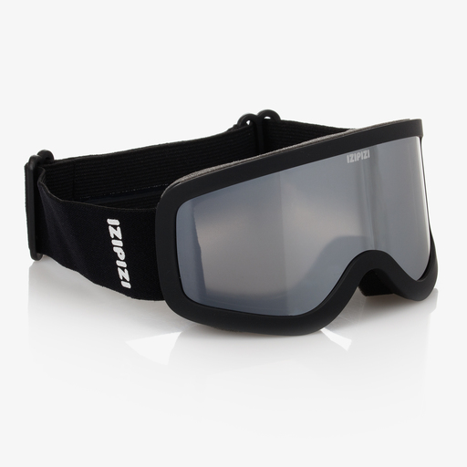 IZIPIZI-نظارات تزلج واقية لون أسود | Childrensalon