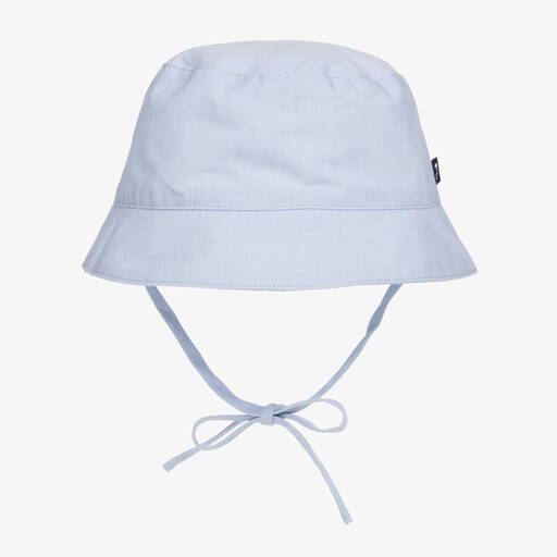Jacadi Paris-قبعة قطن لون أزرق للمواليد | Childrensalon