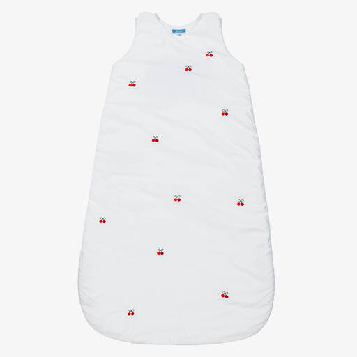 Jacadi Paris-White Cherries Sleeping Bag (84cm) | Childrensalon