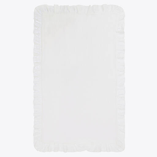 Jamiks-Белая пеленка из органического хлопка (100см) | Childrensalon