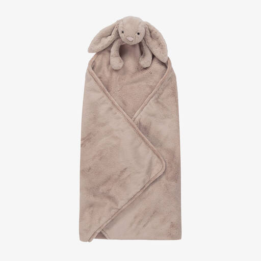 Jellycat-Baby Beige Bashful Bunny Blanket (68cm) | Childrensalon