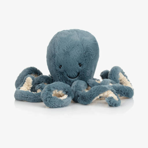 Jellycat-Pieuvre bleue en peluche Storm 22 cm | Childrensalon