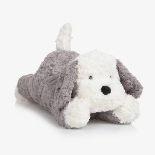 Jellycat-Grey Smudge Dog Soft Toy (35cm) | Childrensalon