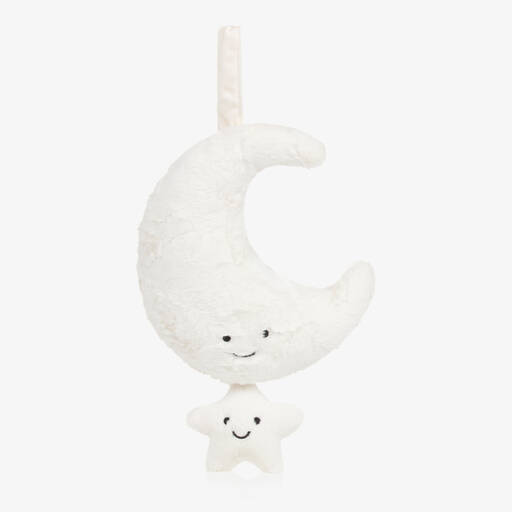 Jellycat-Ivory Moon Musical Toy (26cm) | Childrensalon
