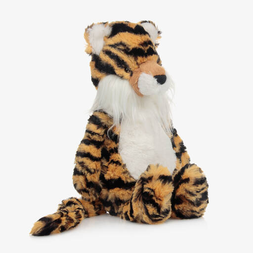 Jellycat-Orange Bashful Tiger Soft Toy (32cm) | Childrensalon