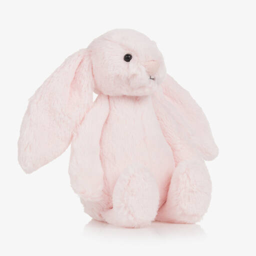 Jellycat-Pink Bunny Rattle Toy (18cm) | Childrensalon