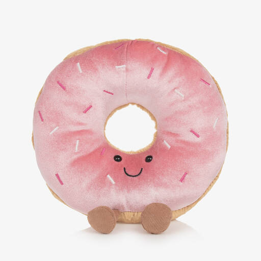 Jellycat-Pink Doughnut Soft Toy (18cm) | Childrensalon
