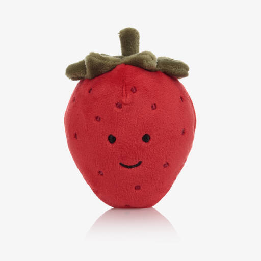 Jellycat-Red Fabulous Fruit Strawberry Soft Toy (11cm) | Childrensalon