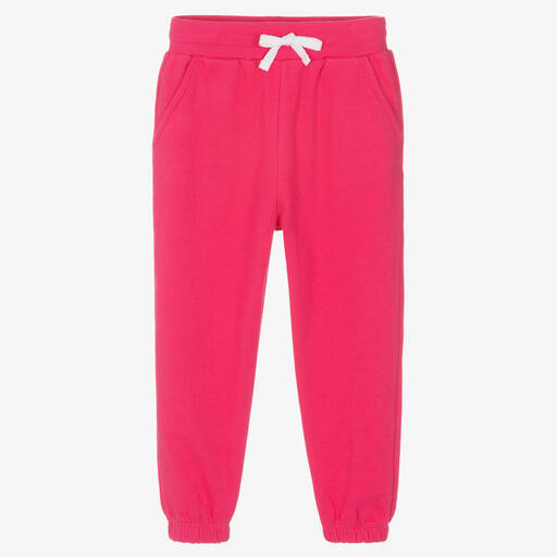 Joyday-Pantalon de jogging rose en coton | Childrensalon