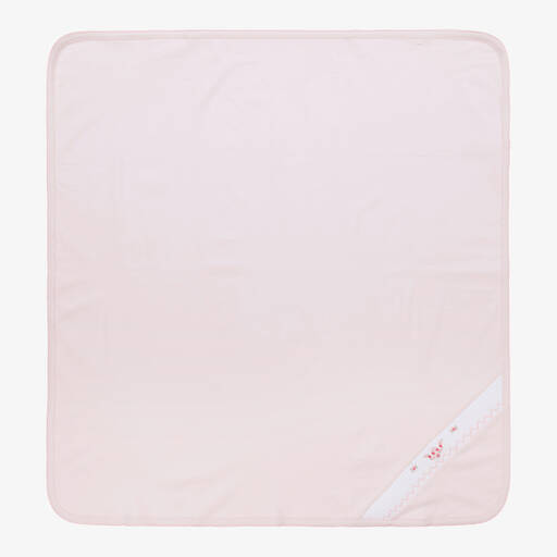 Kissy Kissy-Baby Girls Pink Smocked Fall Medley Blanket (73cm) | Childrensalon