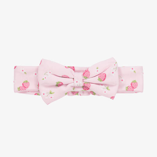 Kissy Kissy-Baby Girls Pink Strawberry Essence Headband | Childrensalon