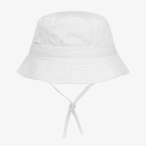 Laranjinha-Chapeau blanc en coton garçon | Childrensalon
