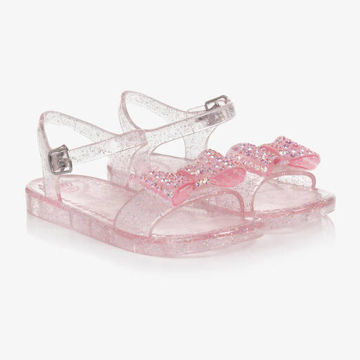 Lelli Kelly-Girls Pale Pink Jelly Sandals | Childrensalon