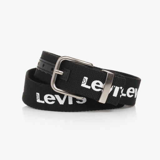 Levi's-حزام ويب لون أسود | Childrensalon